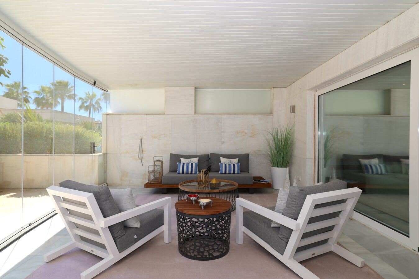 FOR SALE 🏡 Ground Floor Two-Bedroom Apartment with Oversized Terrace – Embrujo de Banús, Puerto Banús 🇪🇸