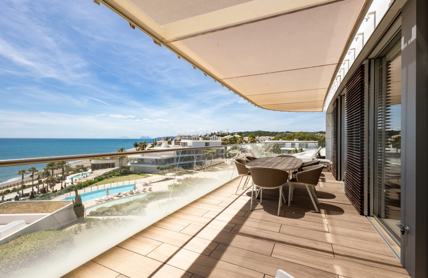 FOR SALE 🏡 Stunning Beachfront Penthouse with Panoramic Sea Views – The Edge, Estepona