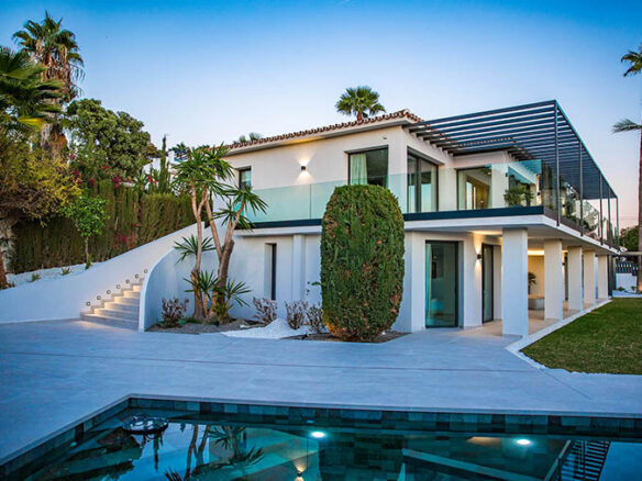 LUXURY VILLA FOR SALE | GOLDEN MILE  🇪🇸  Sea views – Turnkey