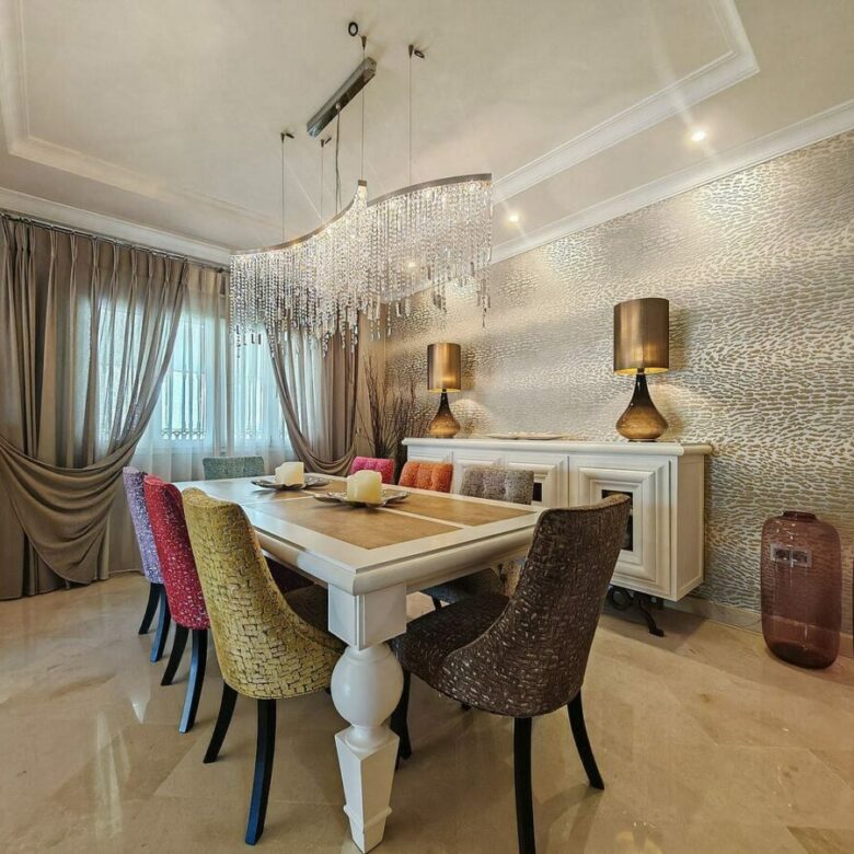 Spacious south-west facing villa with pool steps from the beach in Elviria, Marbella