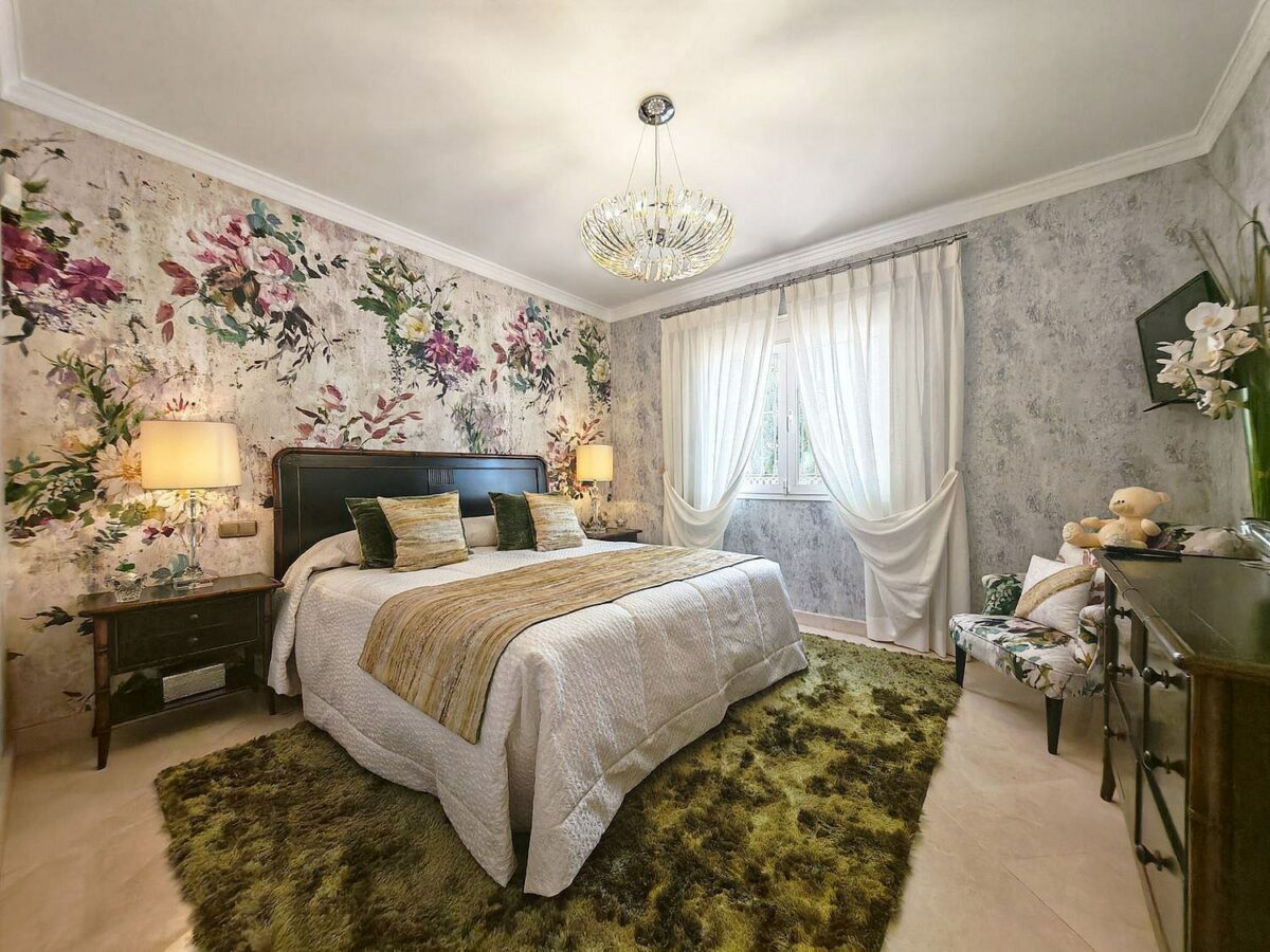 Spacious south-west facing villa with pool steps from the beach in Elviria, Marbella