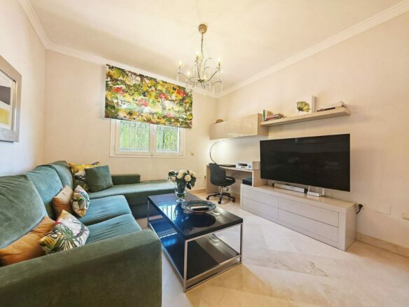 Spacious south-west facing villa with pool steps from the beach in Elviria, Marbella