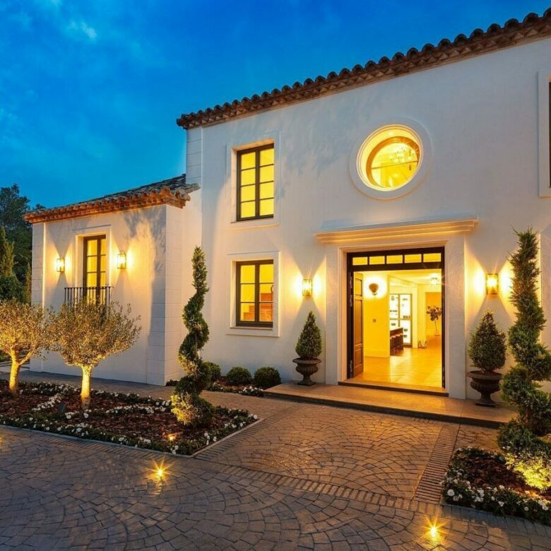 Classic villa with pool and mountain views Sierra Blanca Marbella