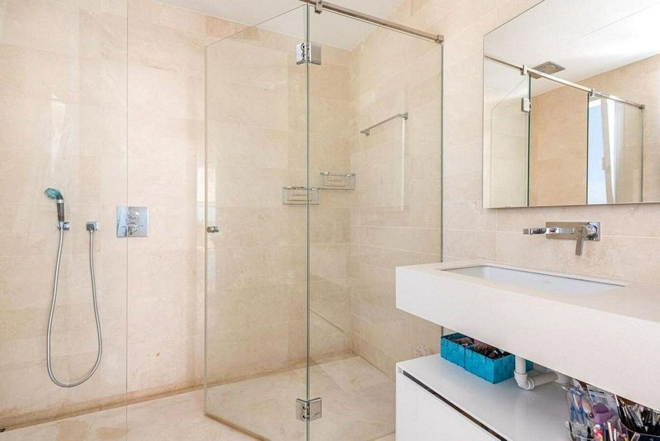 Contemporary villa with sea views and pool in a gated community, Rio Real, Marbella