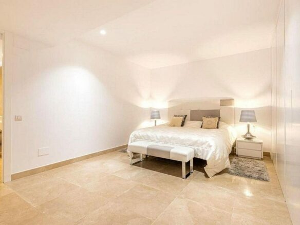 Contemporary villa with sea views and pool in a gated community, Rio Real, Marbella