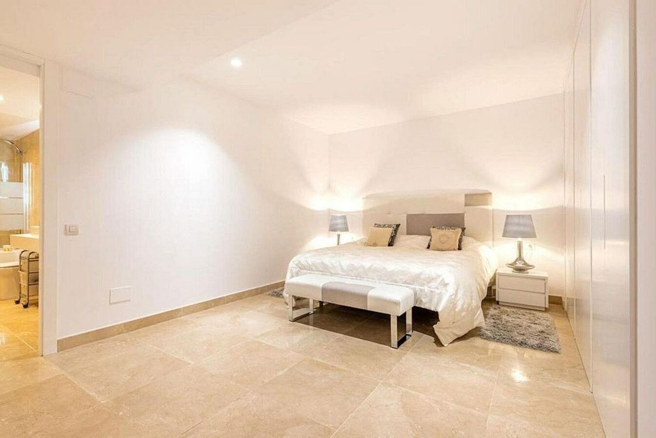 Contemporary villa with sea views and pool in a gated community, Rio Real, Marbella
