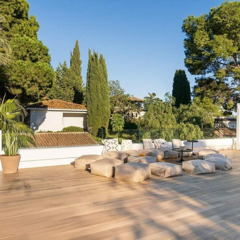 Contemporary villa with pool and guest house in Aloha, Nueva Andalucia, Marbella