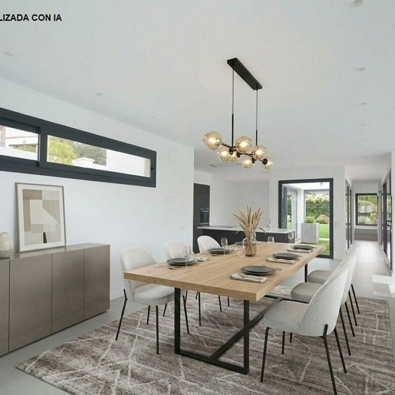 Contemporary villa with pool near Santa Maria Golf in Elviria, Marbella