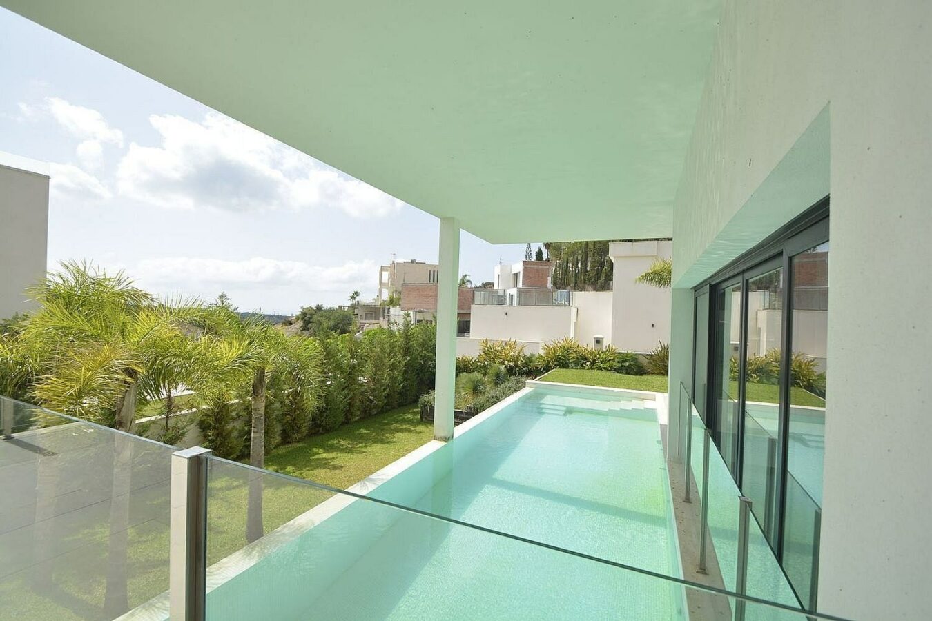 Contemporary villa with pool near Santa Maria Golf in Elviria, Marbella