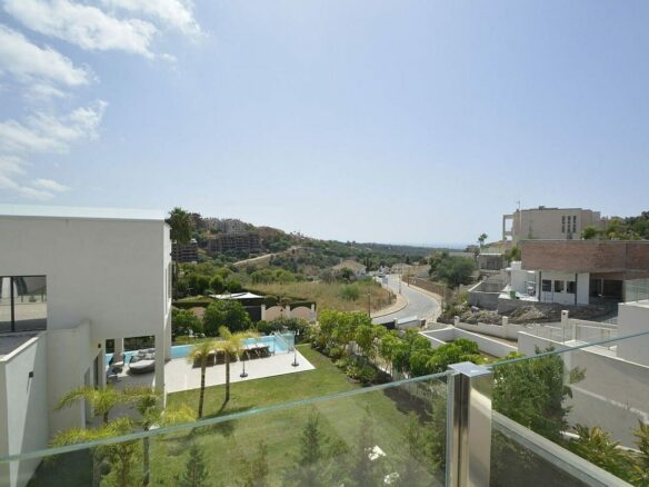 Contemporary villa with pool near Santa Maria Golf in Elviria, Marbella