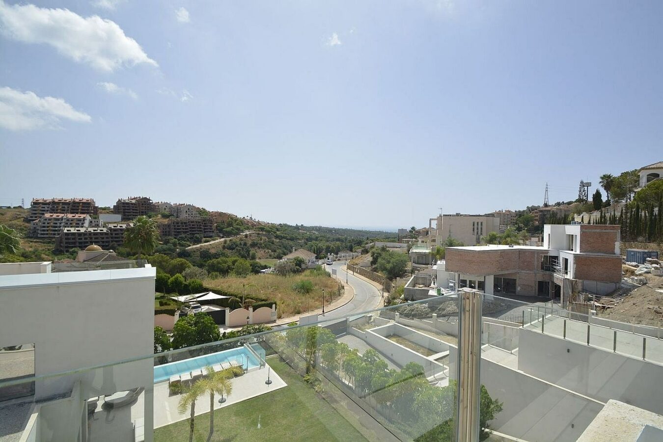 Contemporary villa with pool near Santa Maria Golf in Elviria, Marbella