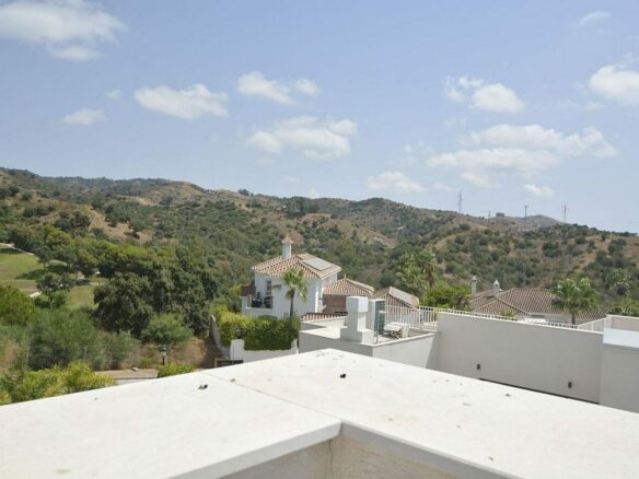 Contemporary villa with pool near Santa Maria Golf in Elviria, Marbella