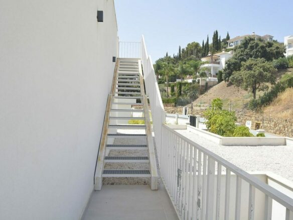 Contemporary villa with pool near Santa Maria Golf in Elviria, Marbella