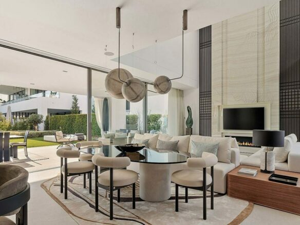 Contemporary villa in gated community Golden Mile Marbella
