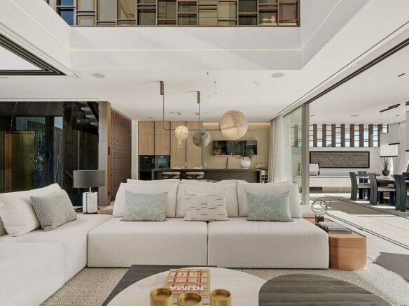 Contemporary villa in gated community Golden Mile Marbella