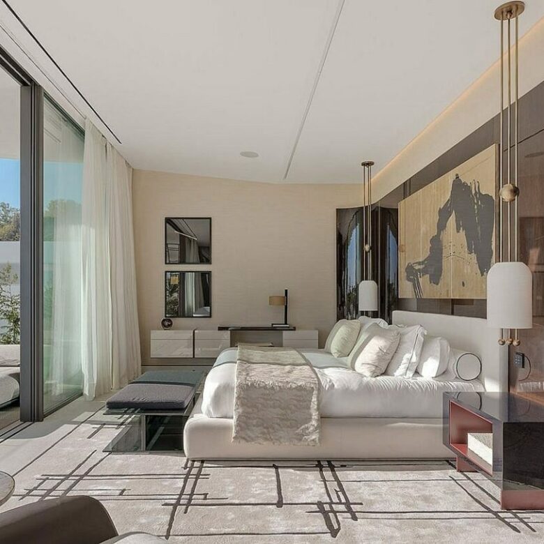 Contemporary villa in gated community Golden Mile Marbella
