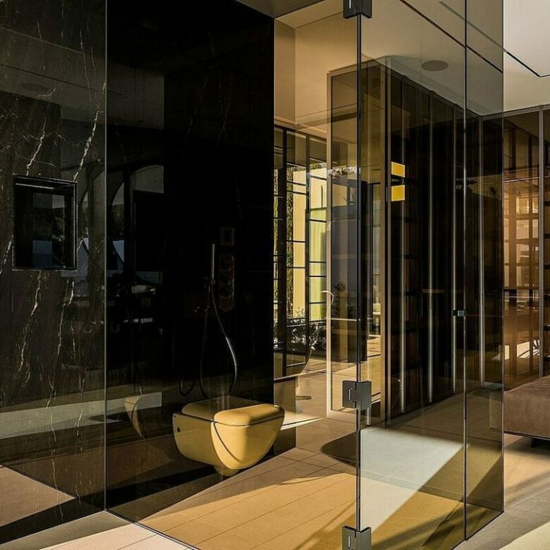 Contemporary villa in gated community Golden Mile Marbella