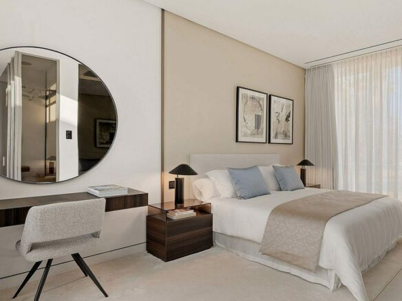 Contemporary villa in gated community Golden Mile Marbella