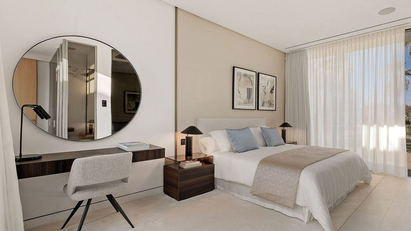 Contemporary villa in gated community Golden Mile Marbella