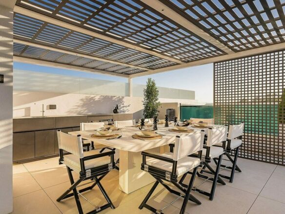 Contemporary villa in gated community Golden Mile Marbella