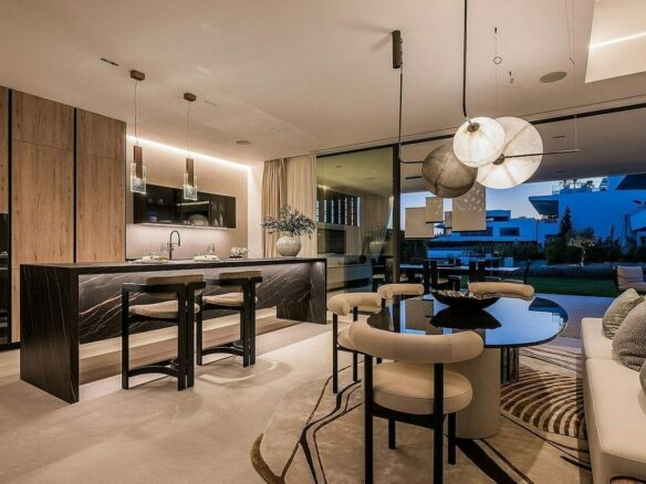 Contemporary villa in gated community Golden Mile Marbella
