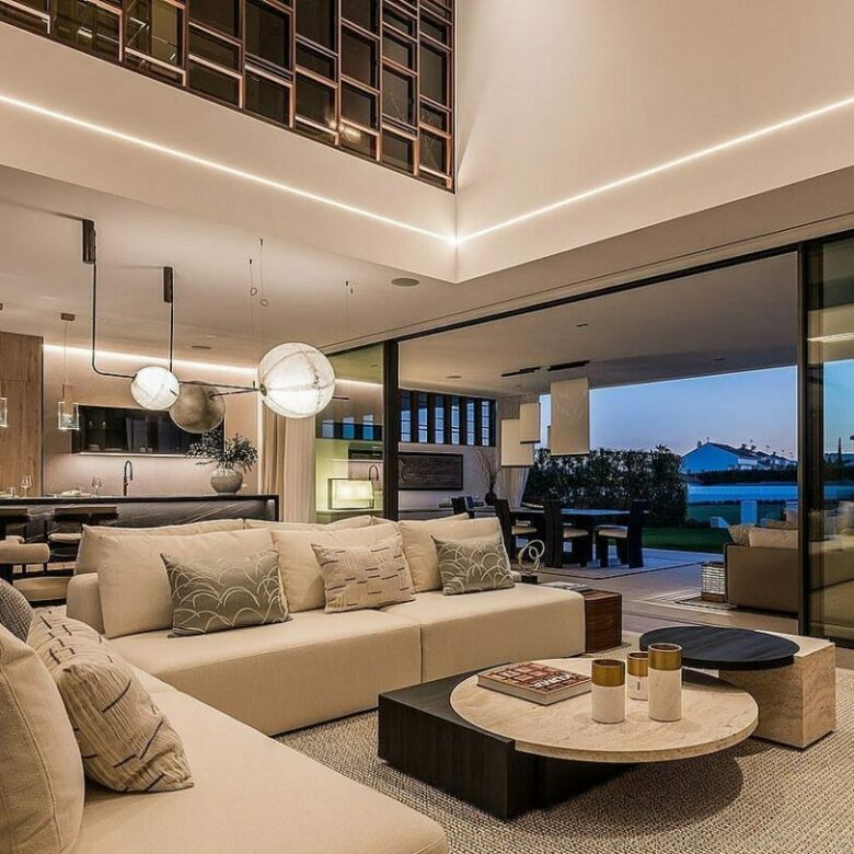 Contemporary villa in gated community Golden Mile Marbella