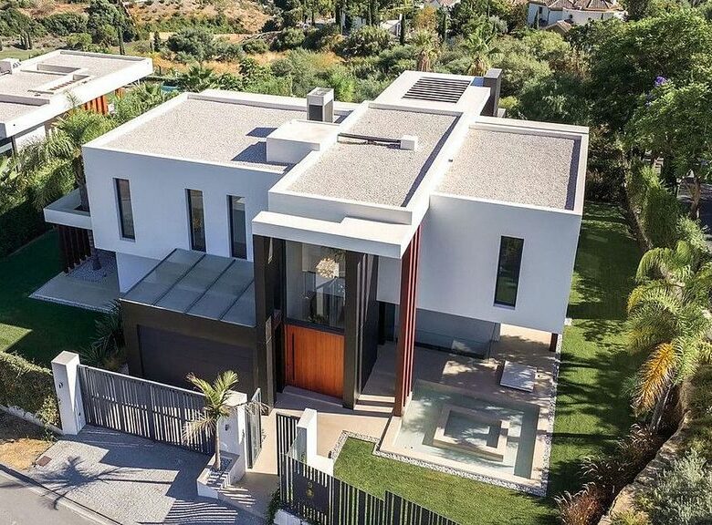Contemporary villa for sale Los Flamingos Golf Benahavis