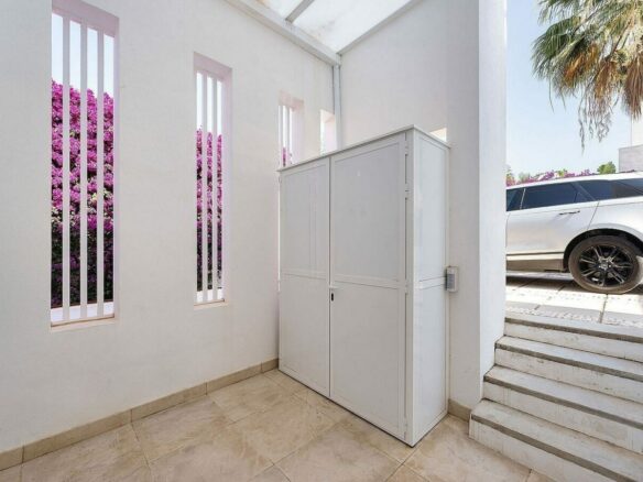 West-facing contemporary villa with pool in a gated community, Rio Real, Marbella East