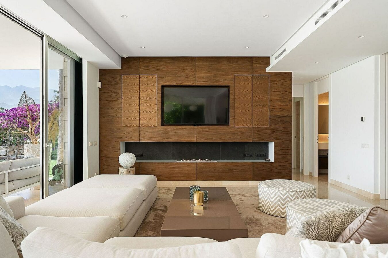 West-facing contemporary villa with pool in a gated community, Rio Real, Marbella East