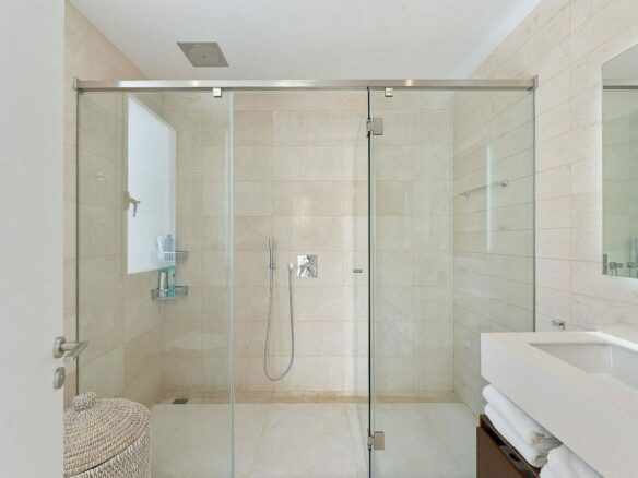 West-facing contemporary villa with pool in a gated community, Rio Real, Marbella East