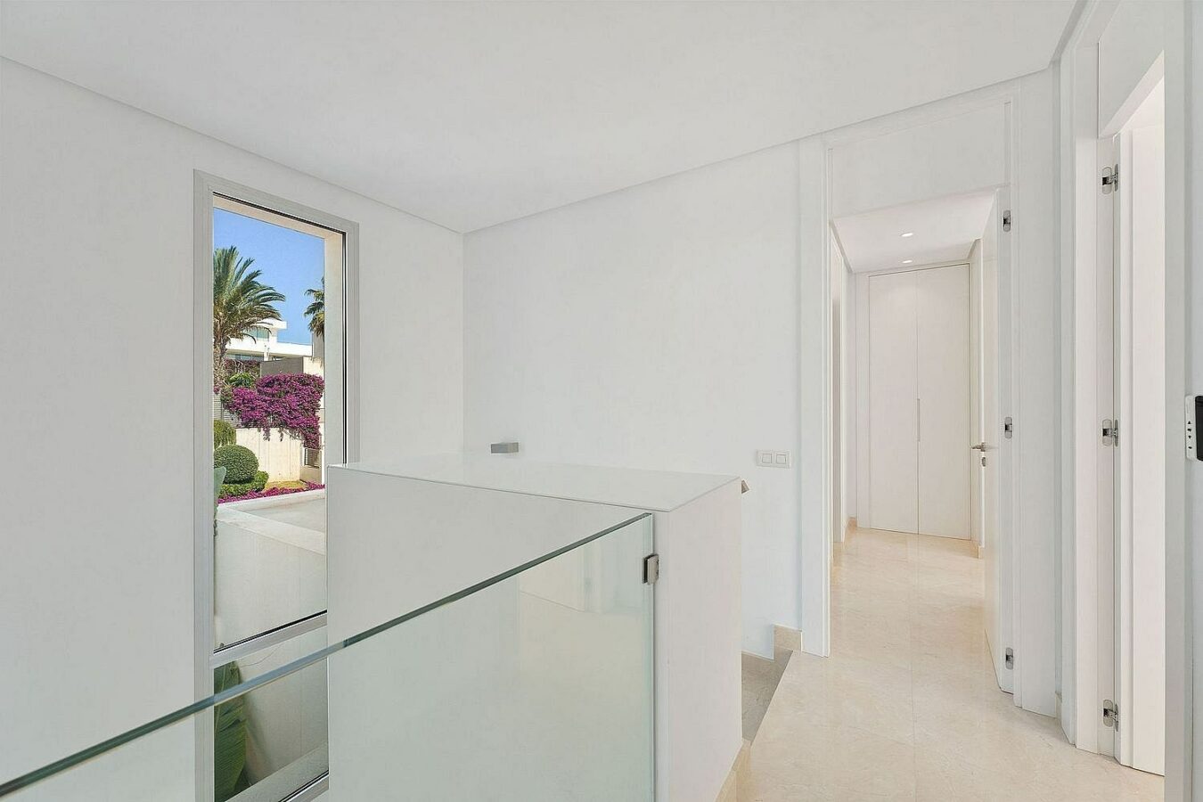 West-facing contemporary villa with pool in a gated community, Rio Real, Marbella East