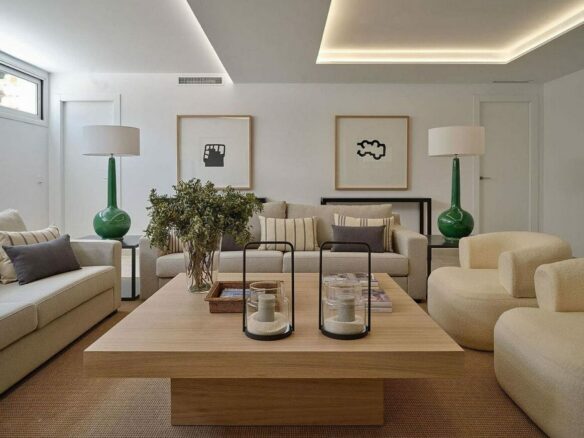Contemporary villa with rooftop terrace and sea views Nagueles Marbella