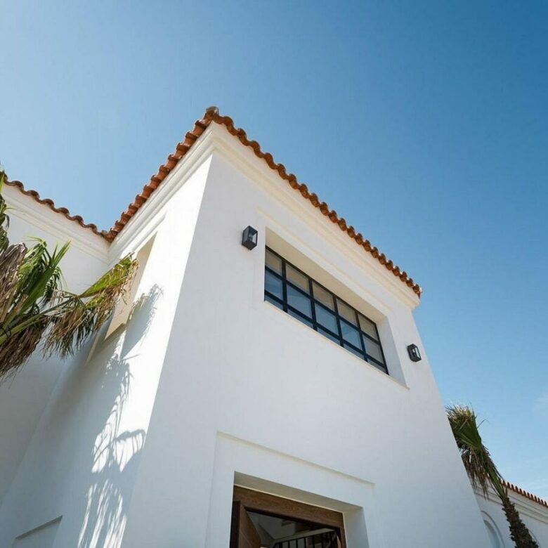 South-facing contemporary villa with sea views and pool in Valle Romano, Estepona
