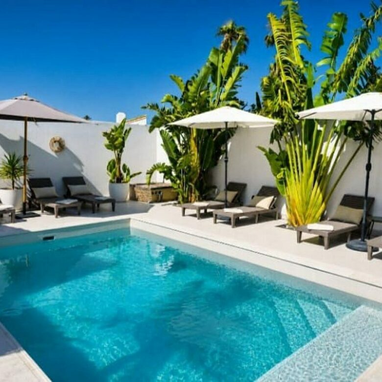 Frontline beach villa with direct sea access Bahia Dorada Estepona