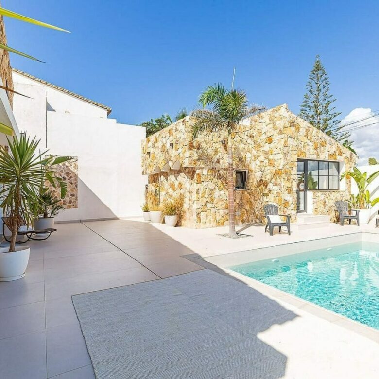 Frontline beach villa with direct sea access Bahia Dorada Estepona