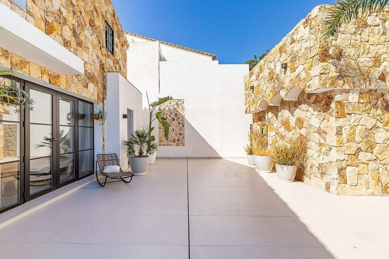 Frontline beach villa with direct sea access Bahia Dorada Estepona