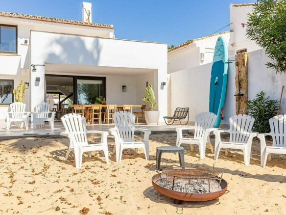 Frontline beach villa with direct sea access Bahia Dorada Estepona