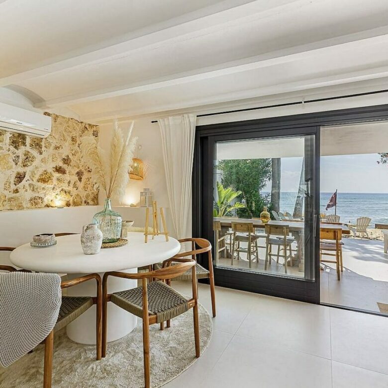 Frontline beach villa with direct sea access Bahia Dorada Estepona