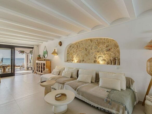 Frontline beach villa with direct sea access Bahia Dorada Estepona