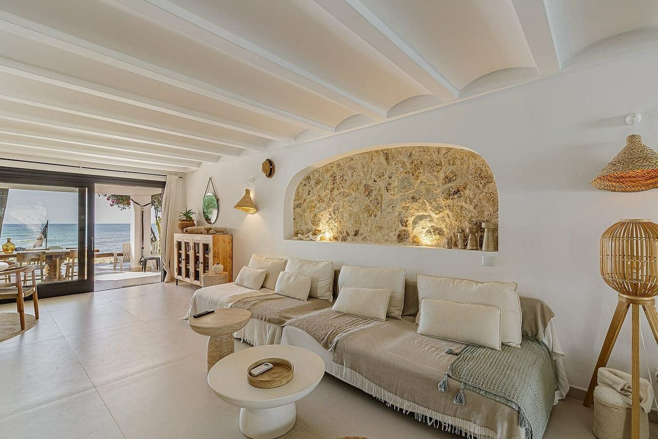 Frontline beach villa with direct sea access Bahia Dorada Estepona