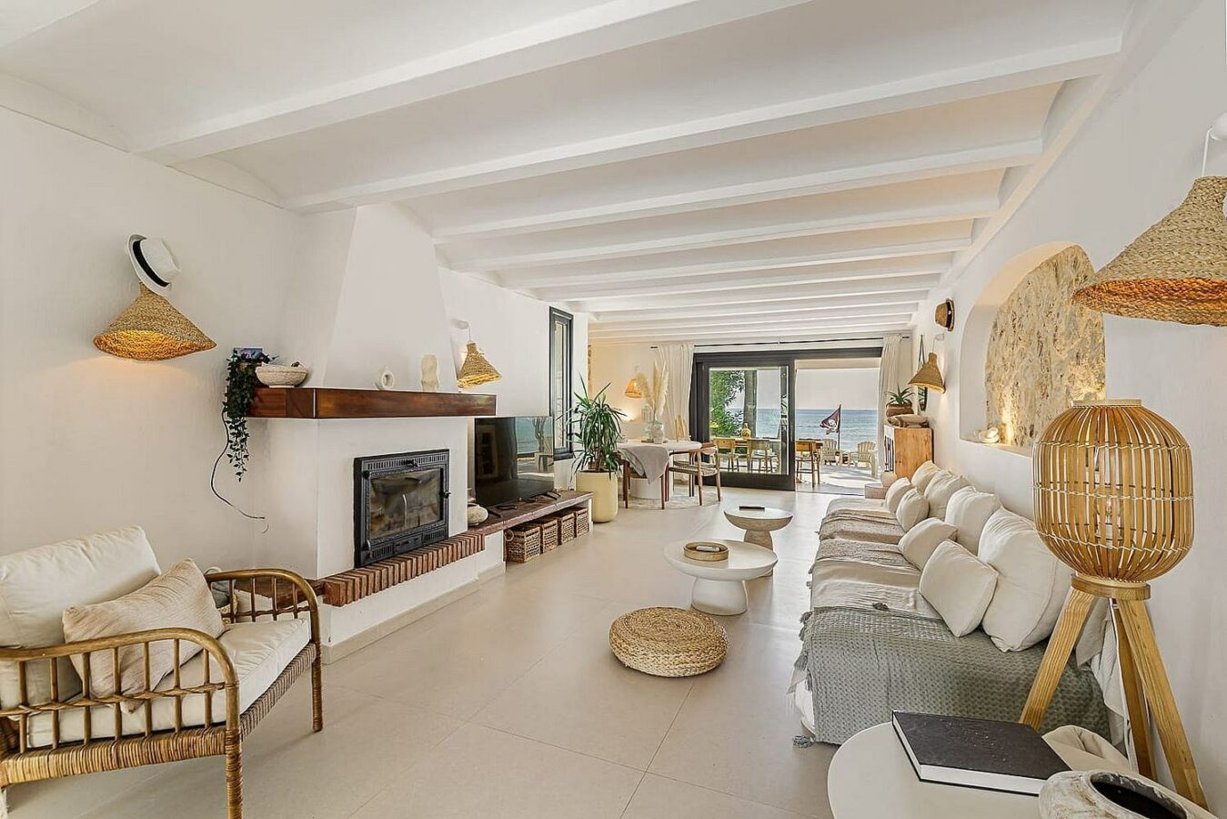Frontline beach villa with direct sea access Bahia Dorada Estepona
