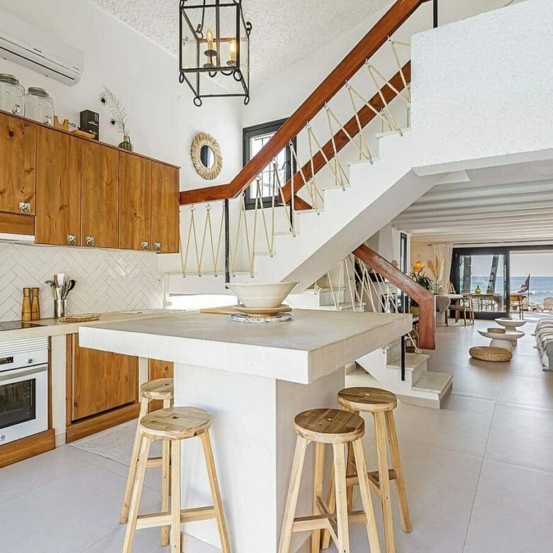 Frontline beach villa with direct sea access Bahia Dorada Estepona