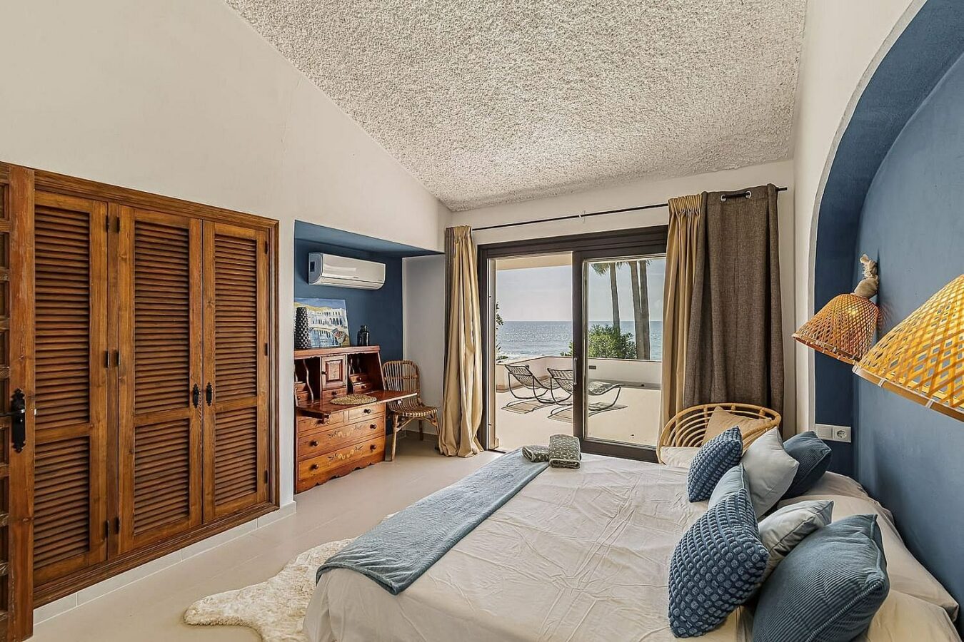 Frontline beach villa with direct sea access Bahia Dorada Estepona
