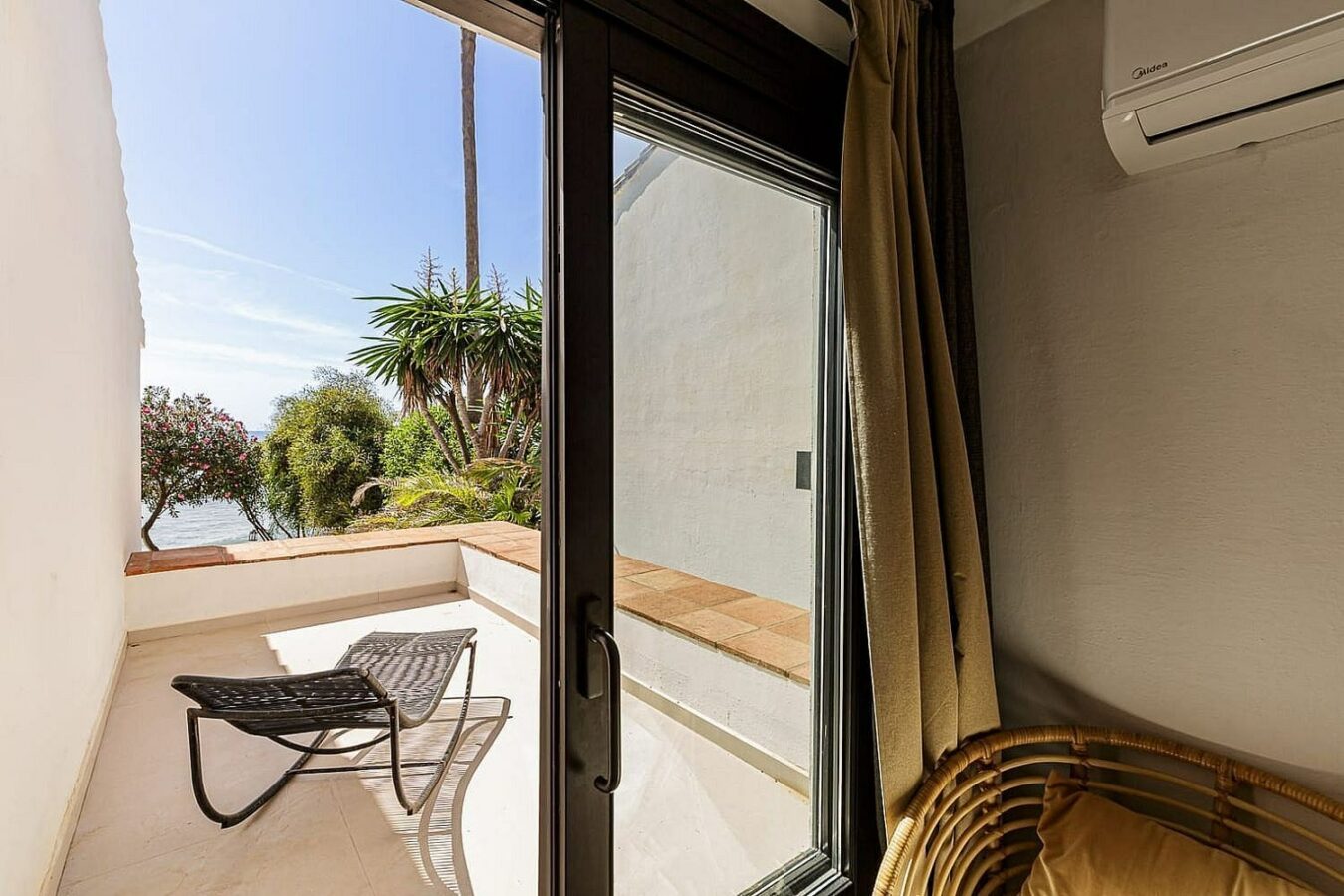 Frontline beach villa with direct sea access Bahia Dorada Estepona