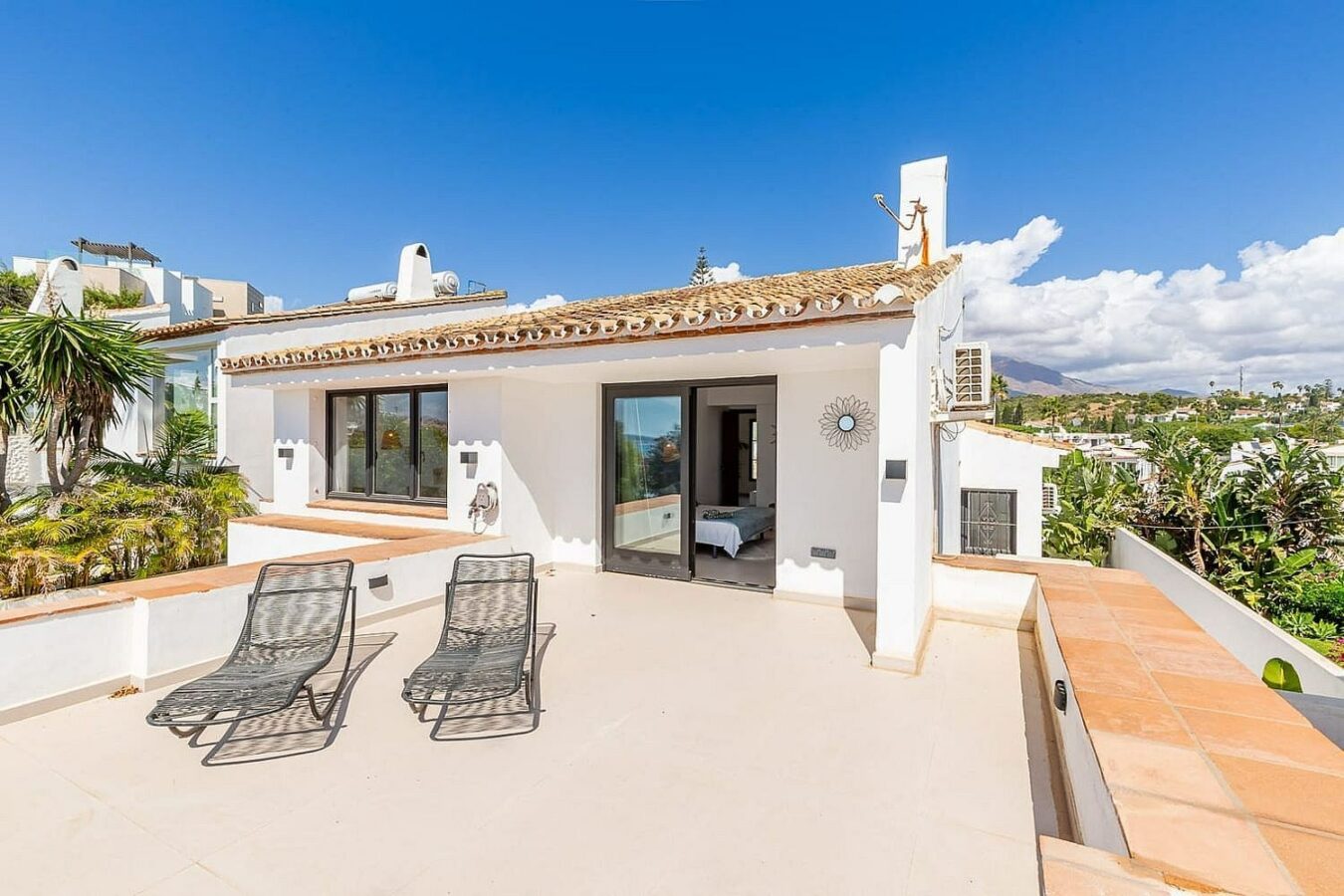 Frontline beach villa with direct sea access Bahia Dorada Estepona
