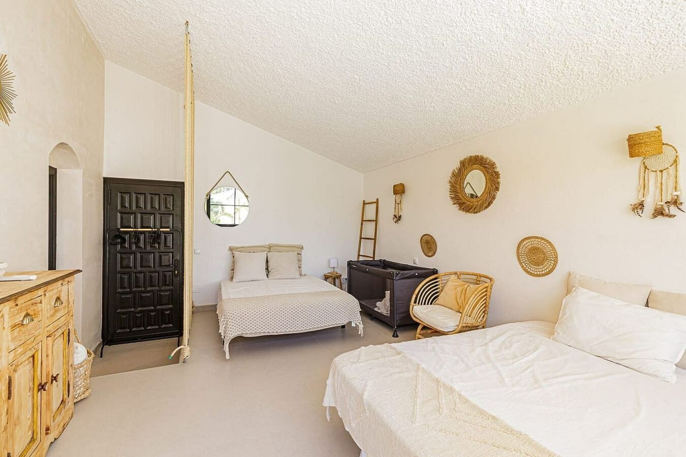 Frontline beach villa with direct sea access Bahia Dorada Estepona