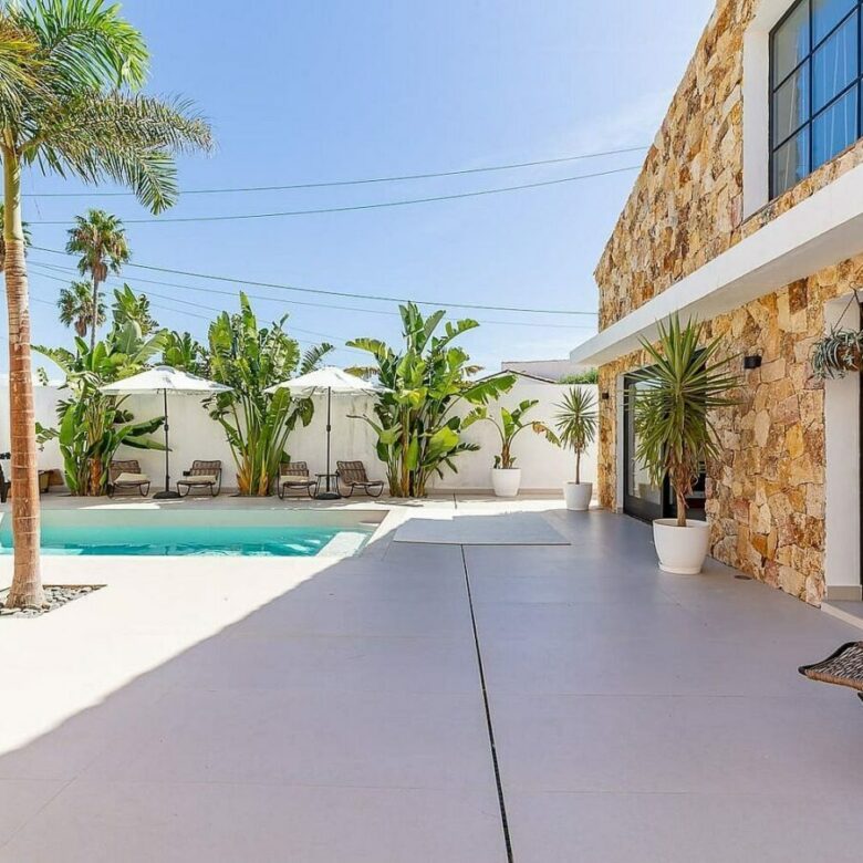 Frontline beach villa with direct sea access Bahia Dorada Estepona