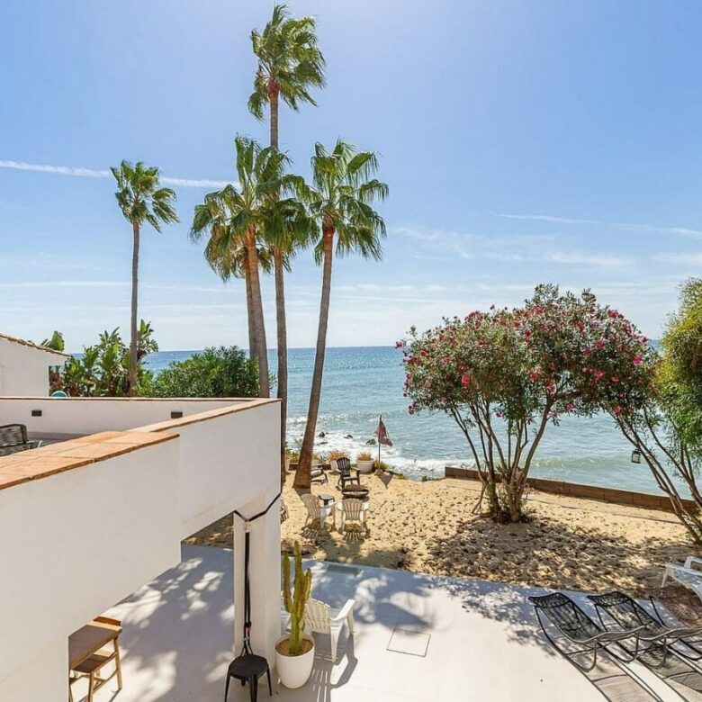 Frontline beach villa with direct sea access Bahia Dorada Estepona