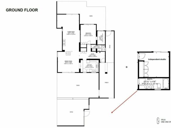 Frontline beach villa with direct sea access Bahia Dorada Estepona