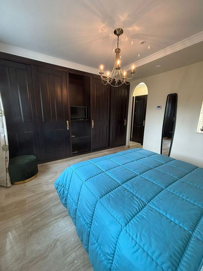 Frontline golf villa with pool in Guadalmina Alta, San Pedro de Alcantara